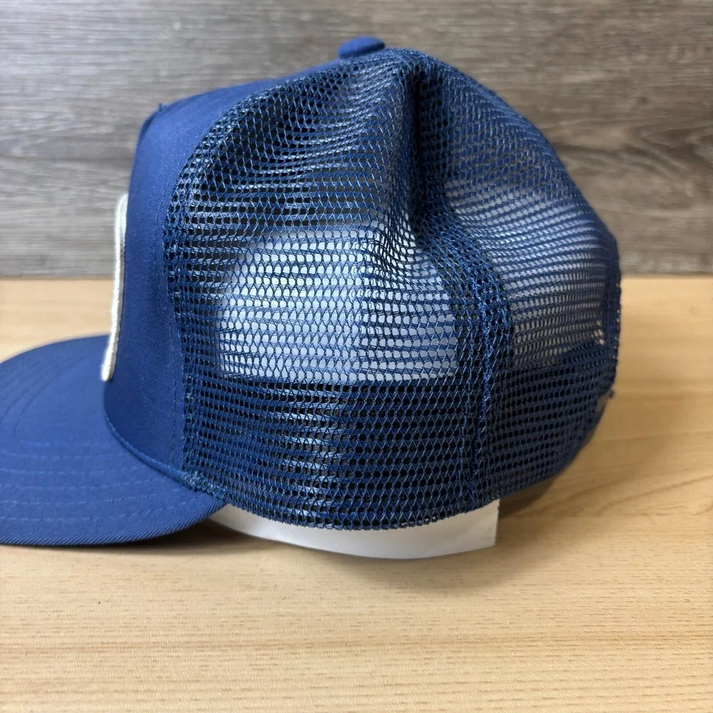 Vintage Mid Carolina Electric Cooperative Hat Cap‎ Snap Back Blue Trucker USA